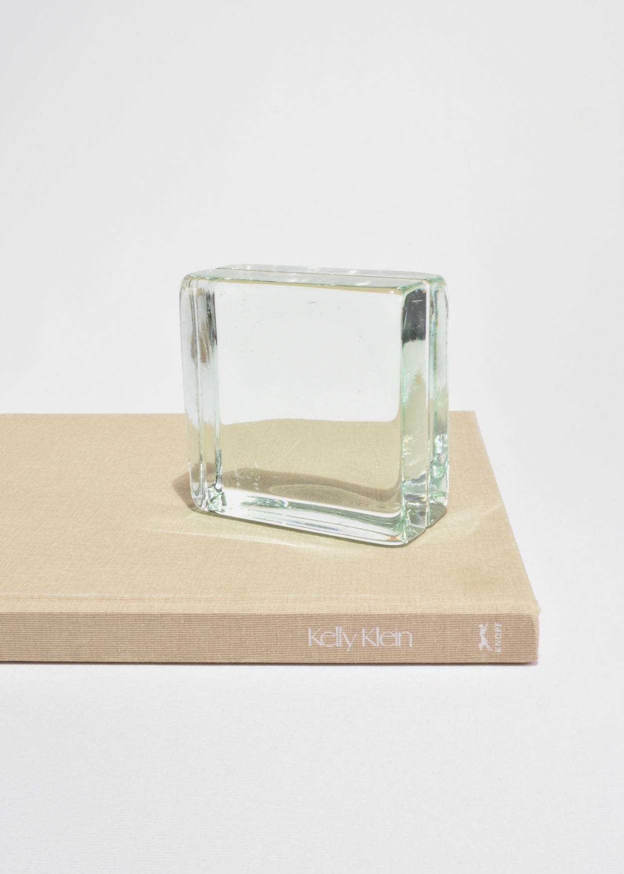 Square Glass Bookends