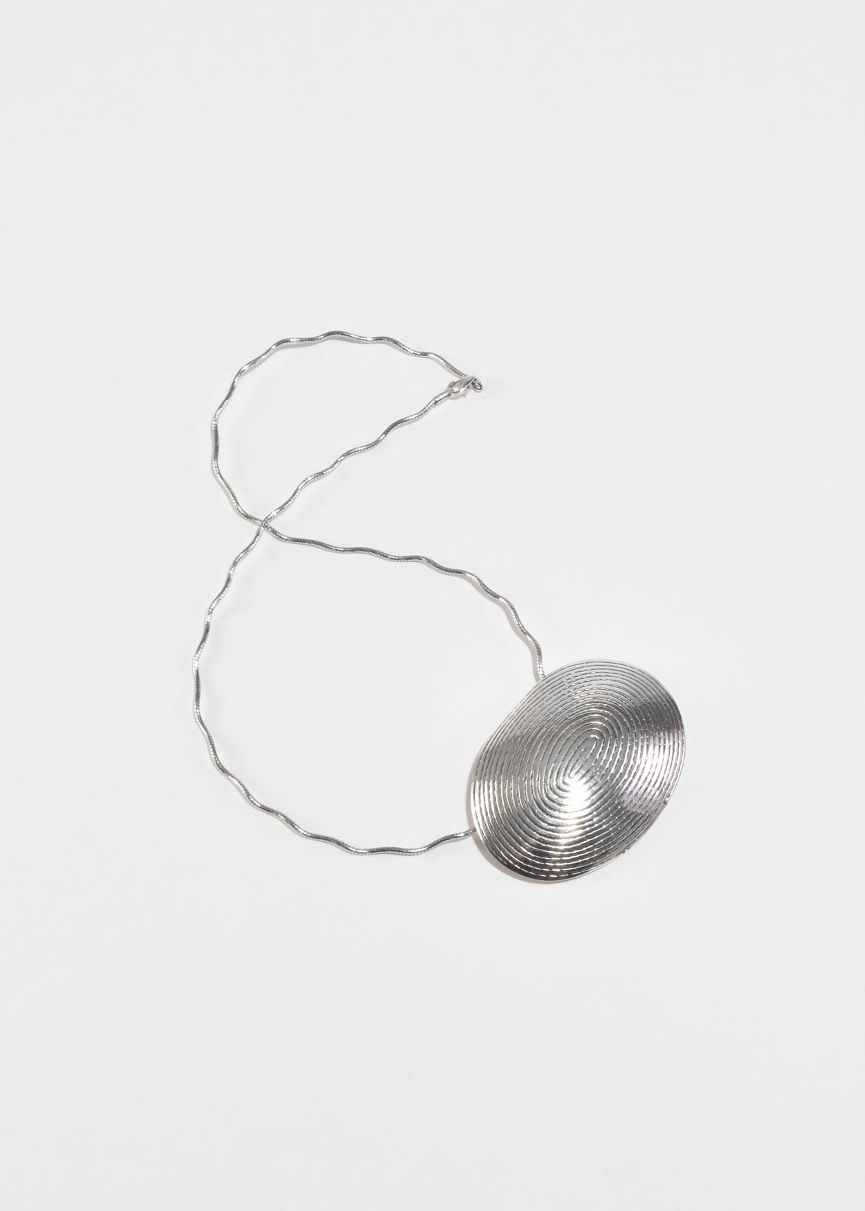 Spiral Pendant Necklace
