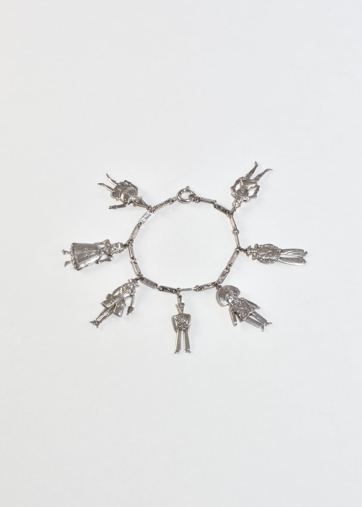 Figural Characters Charm Bracelet