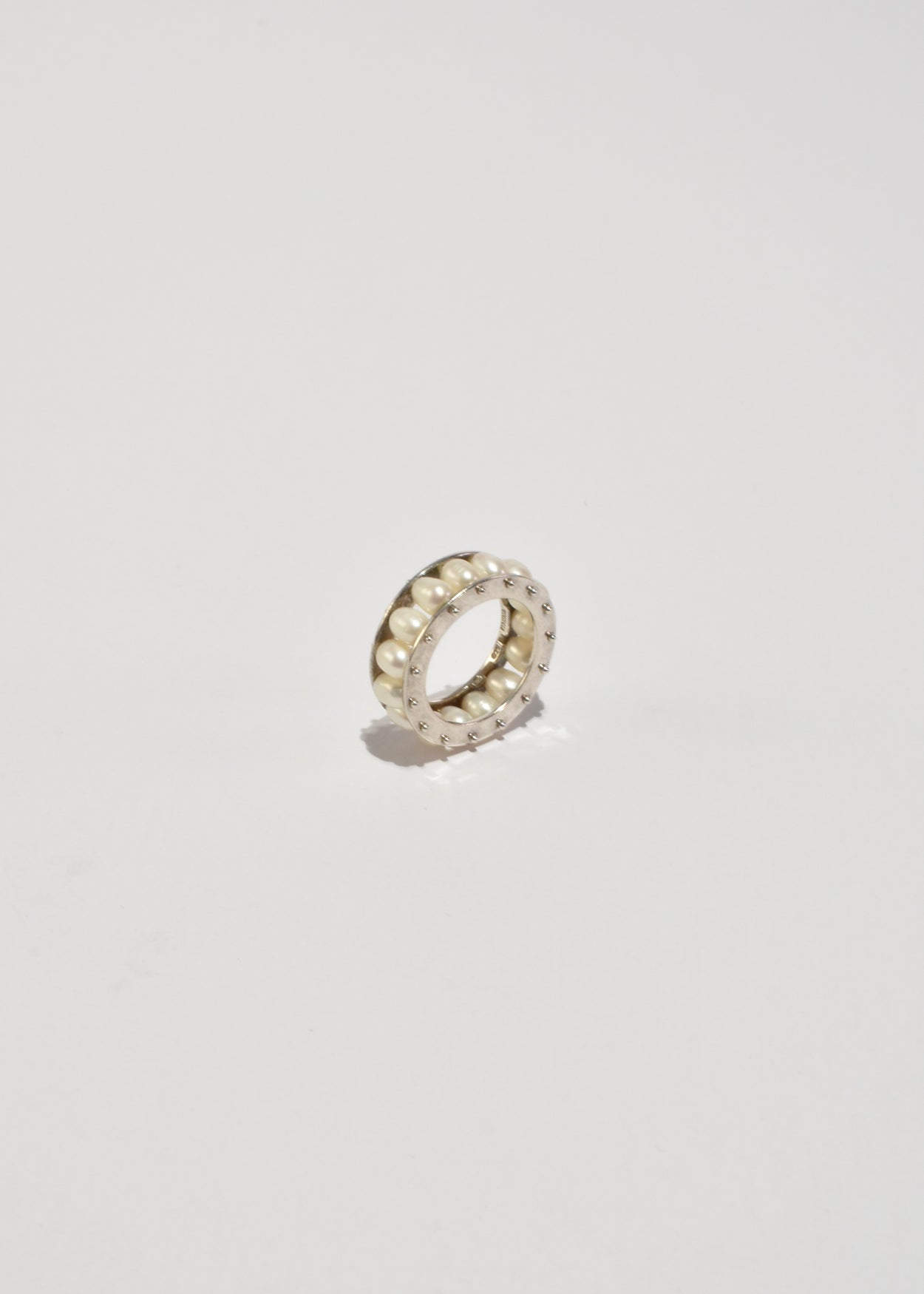 Pearl Band Ring