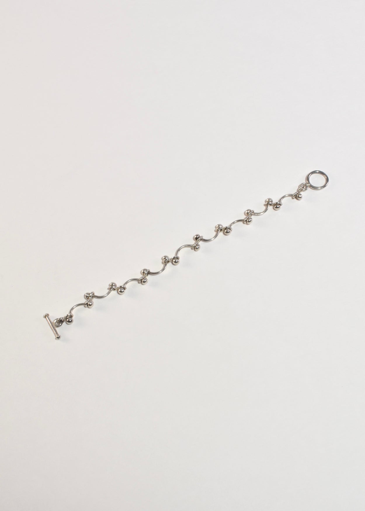 Curved Link Bracelet