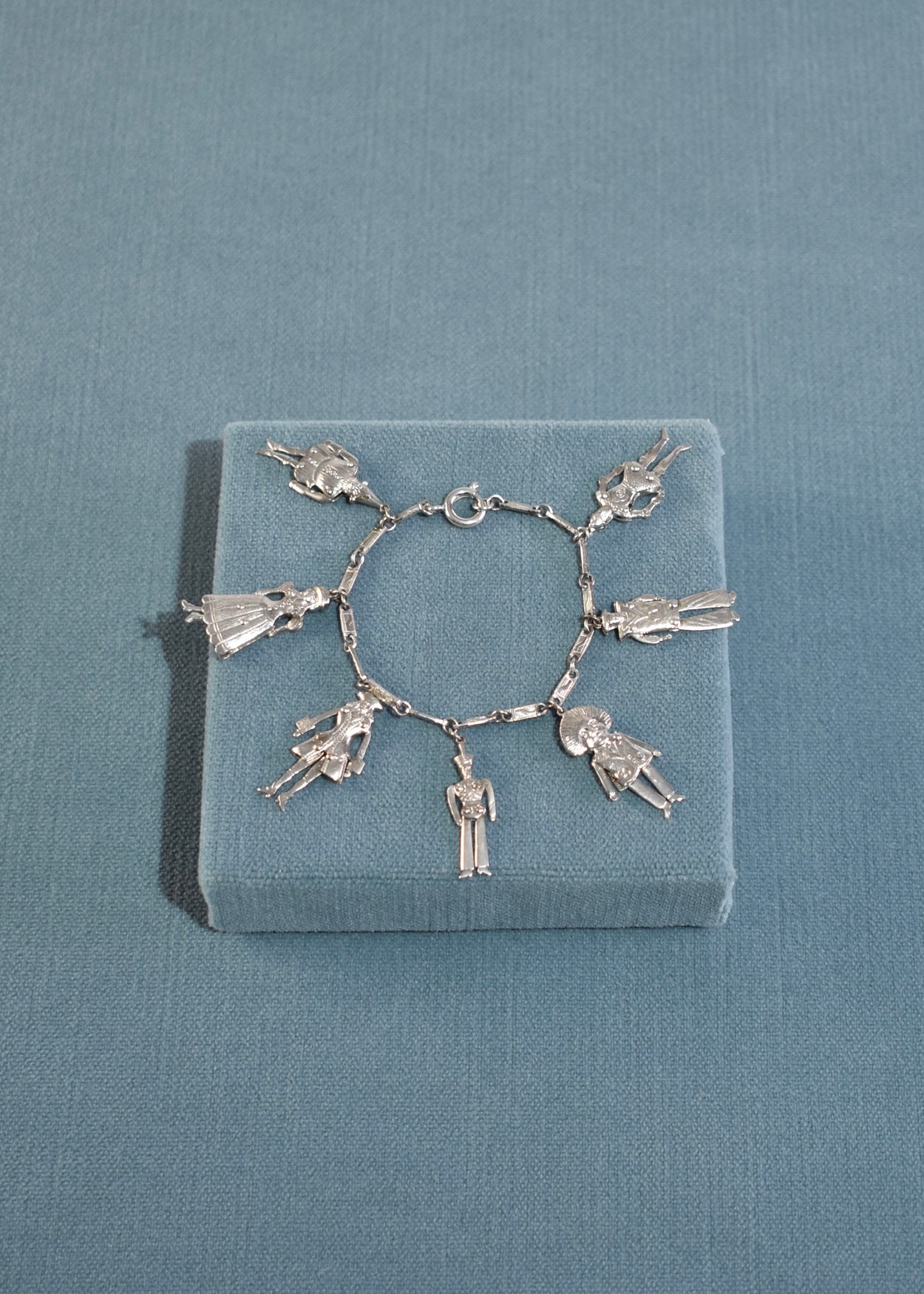 Figural Characters Charm Bracelet