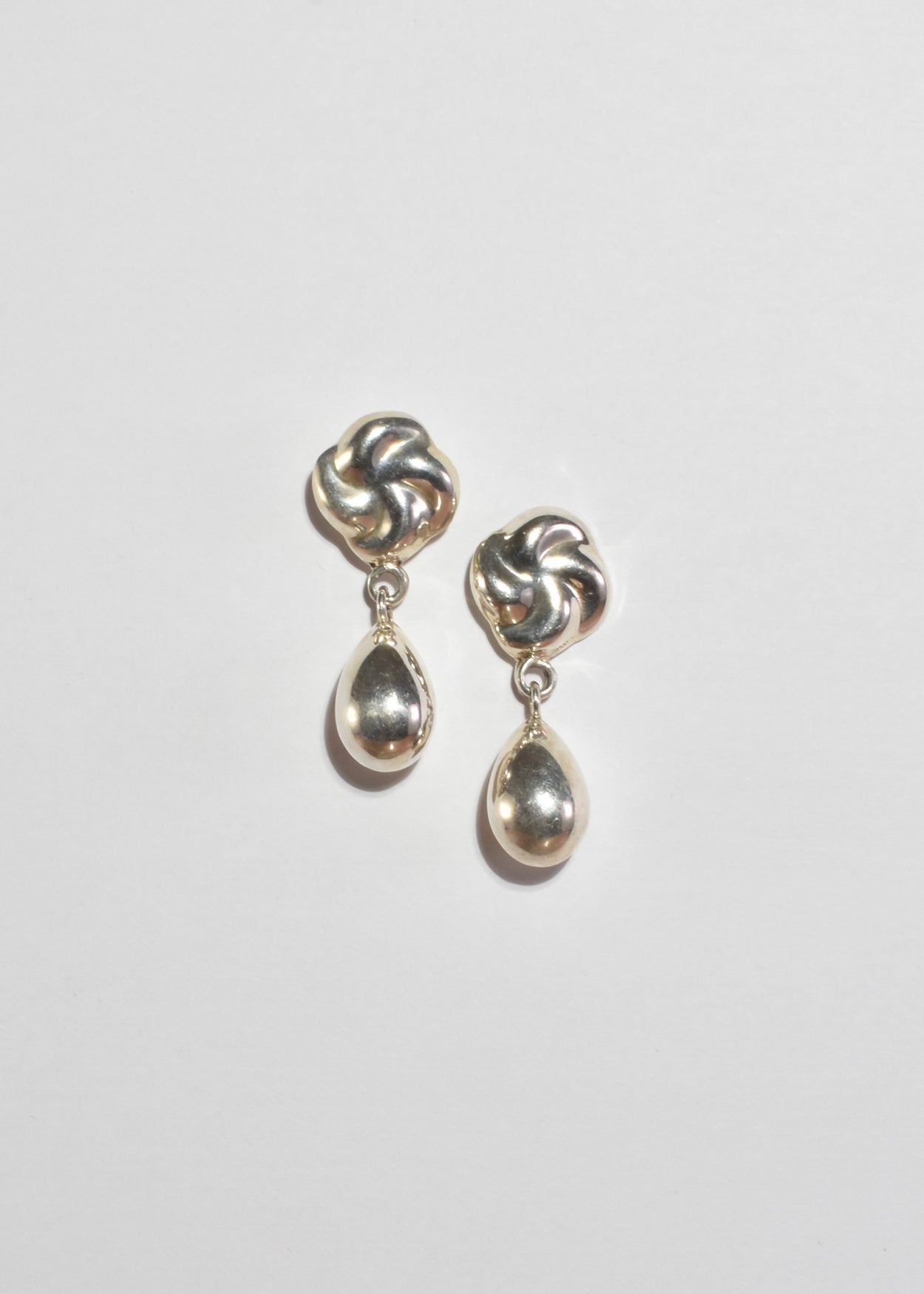 Sculptural Teardrop Earrings