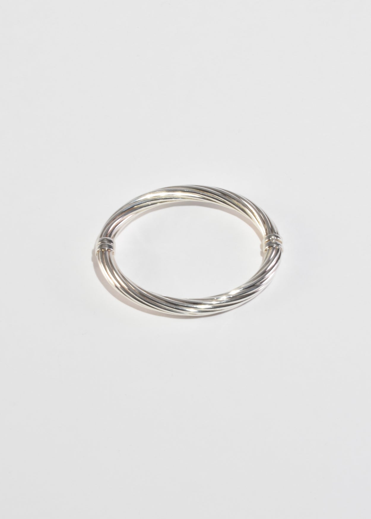 Ribbed Hinge Bracelet