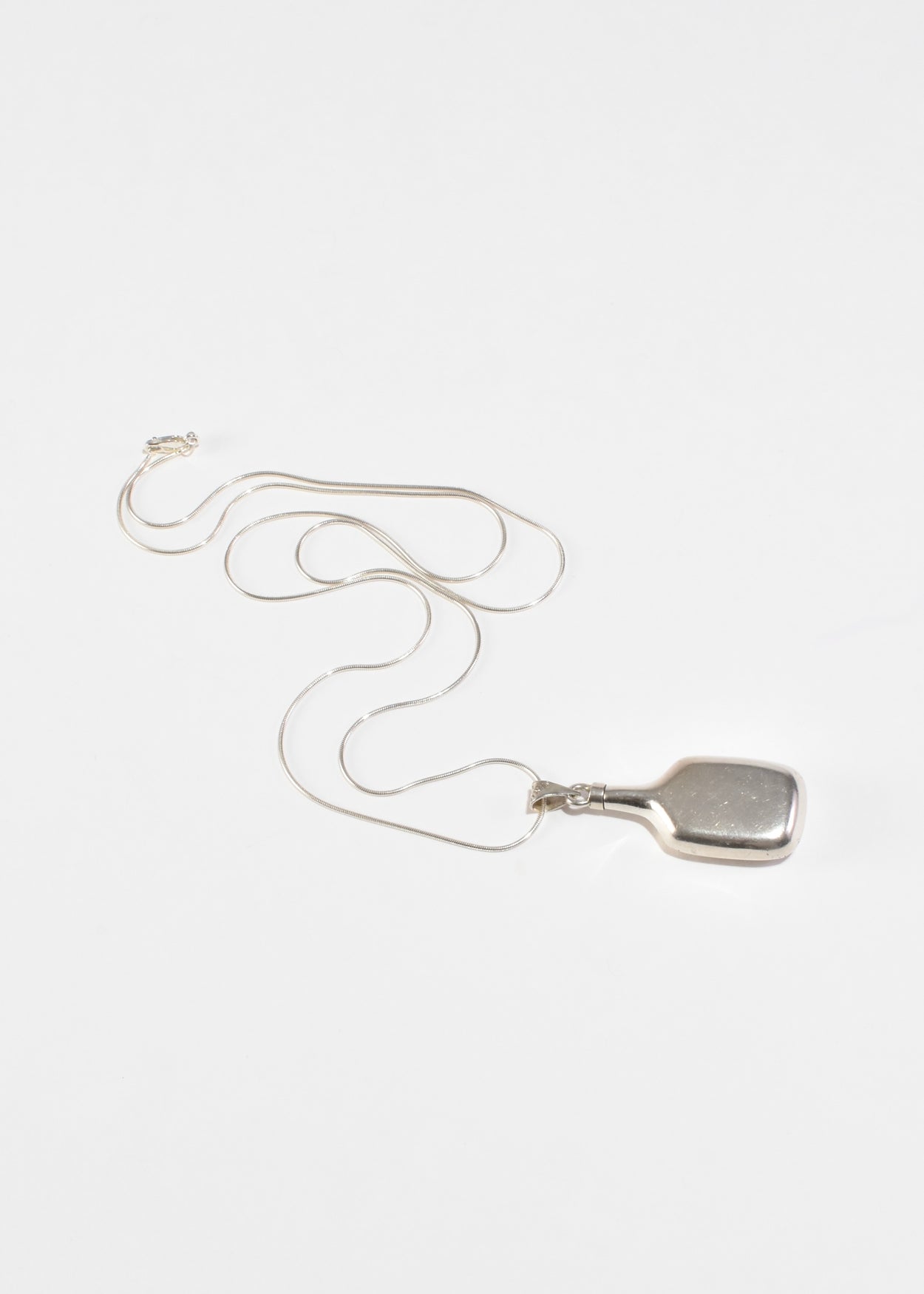 Perfume Bottle Pendant Necklace