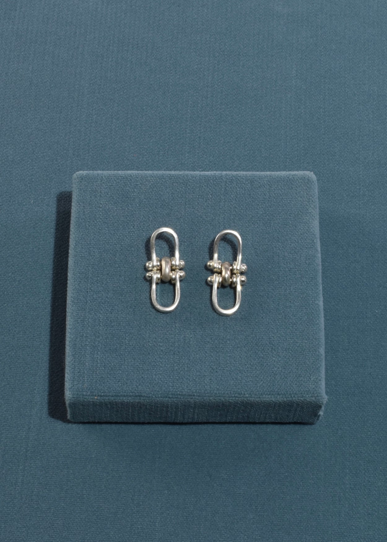 Curved Link Earrings