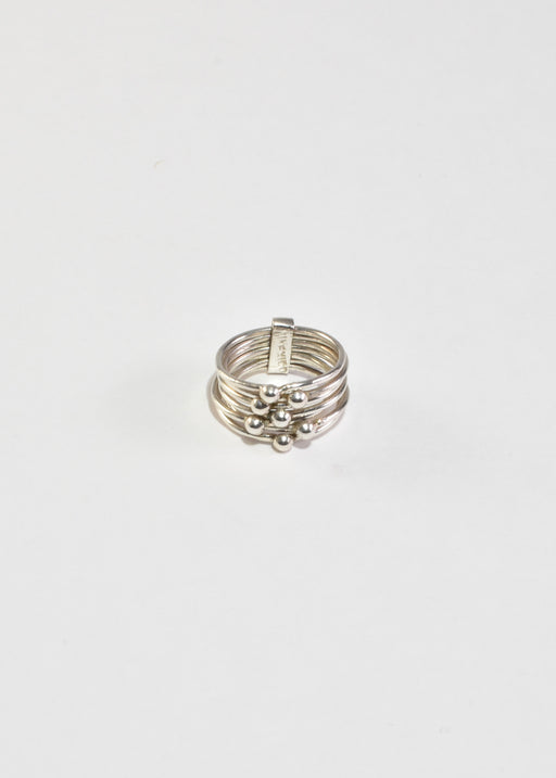 Stacked Sphere Ring