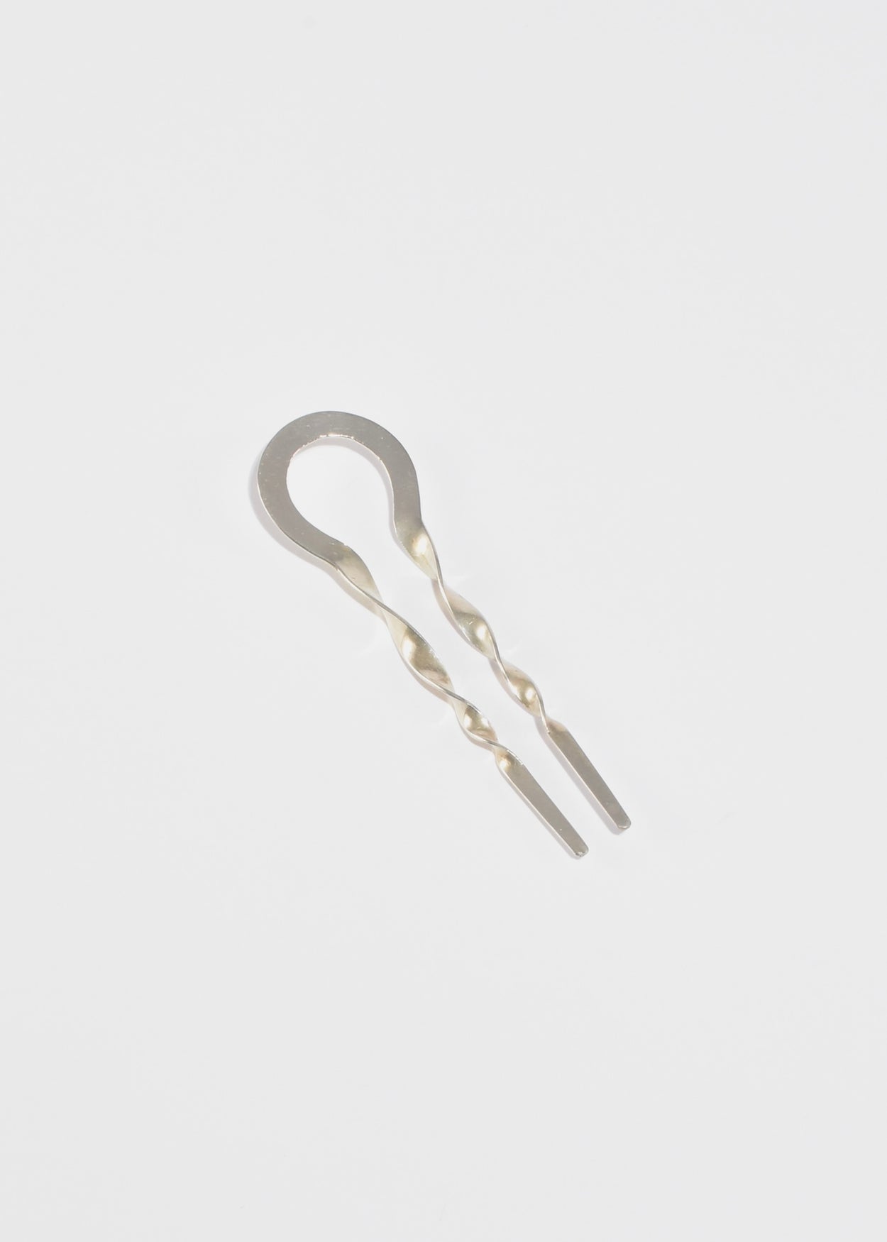 Sterling Twist Hair Pin