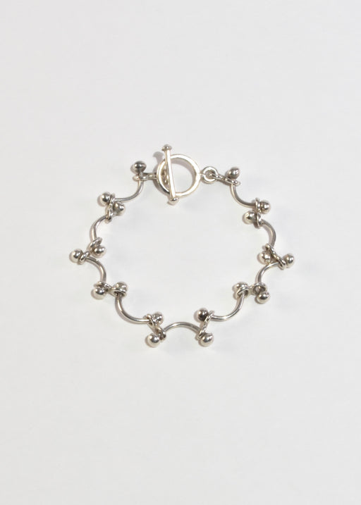 Curved Link Bracelet