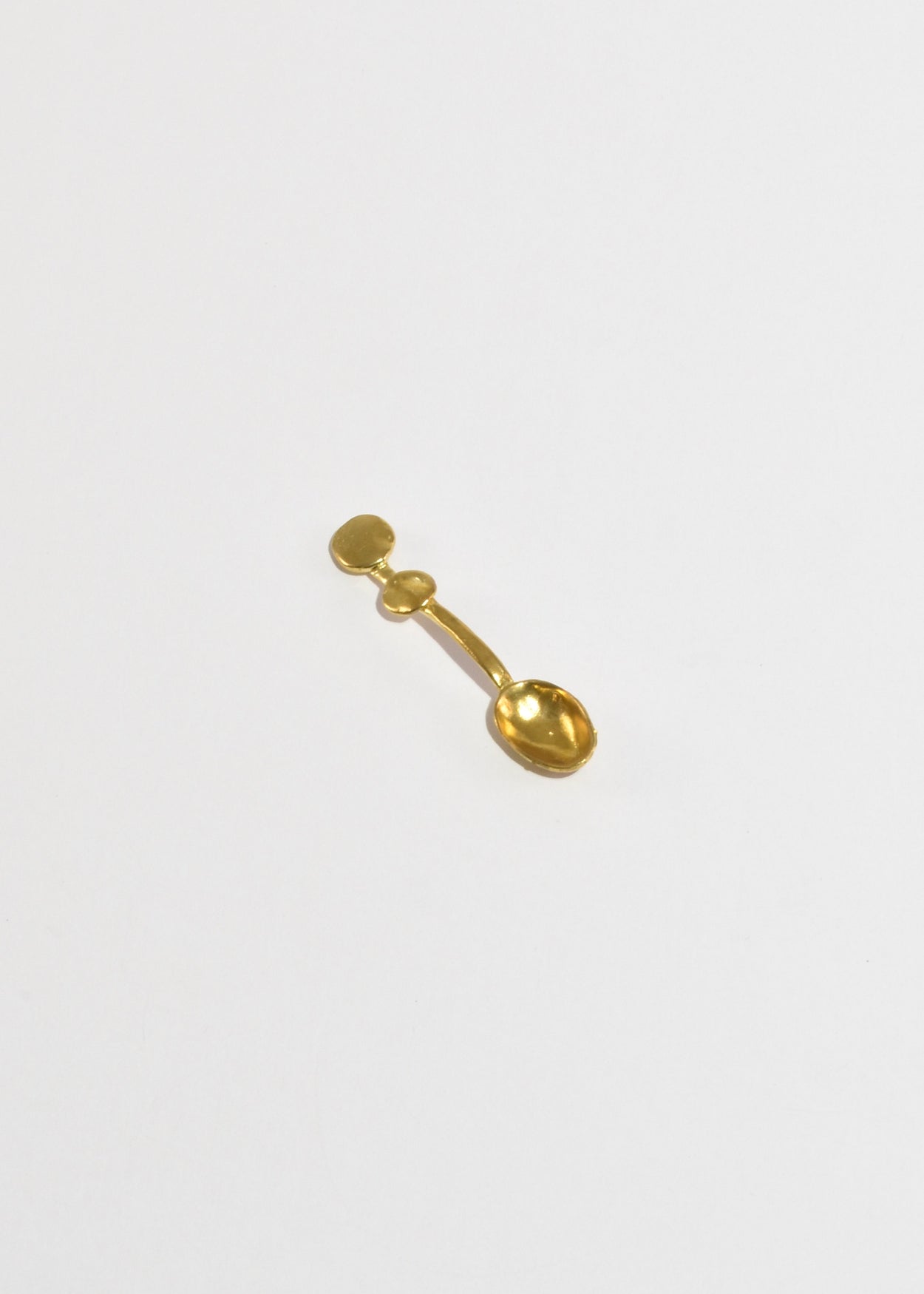 Brass Dotty Spoon