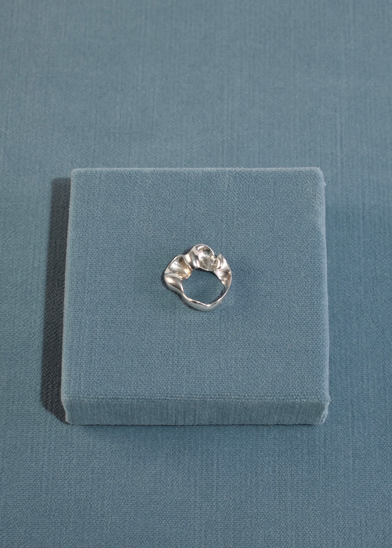 Sterling Ruffle Ring