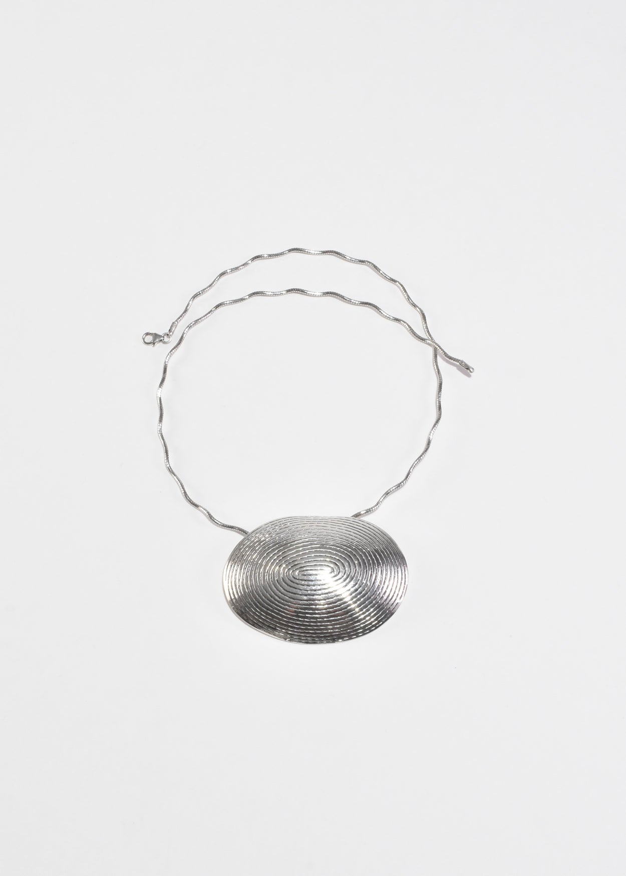 Spiral Pendant Necklace