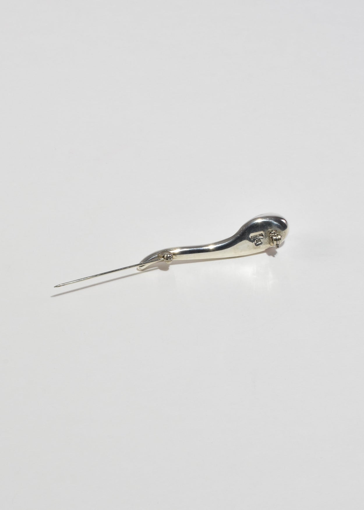 Sterling Sodalite Brooch