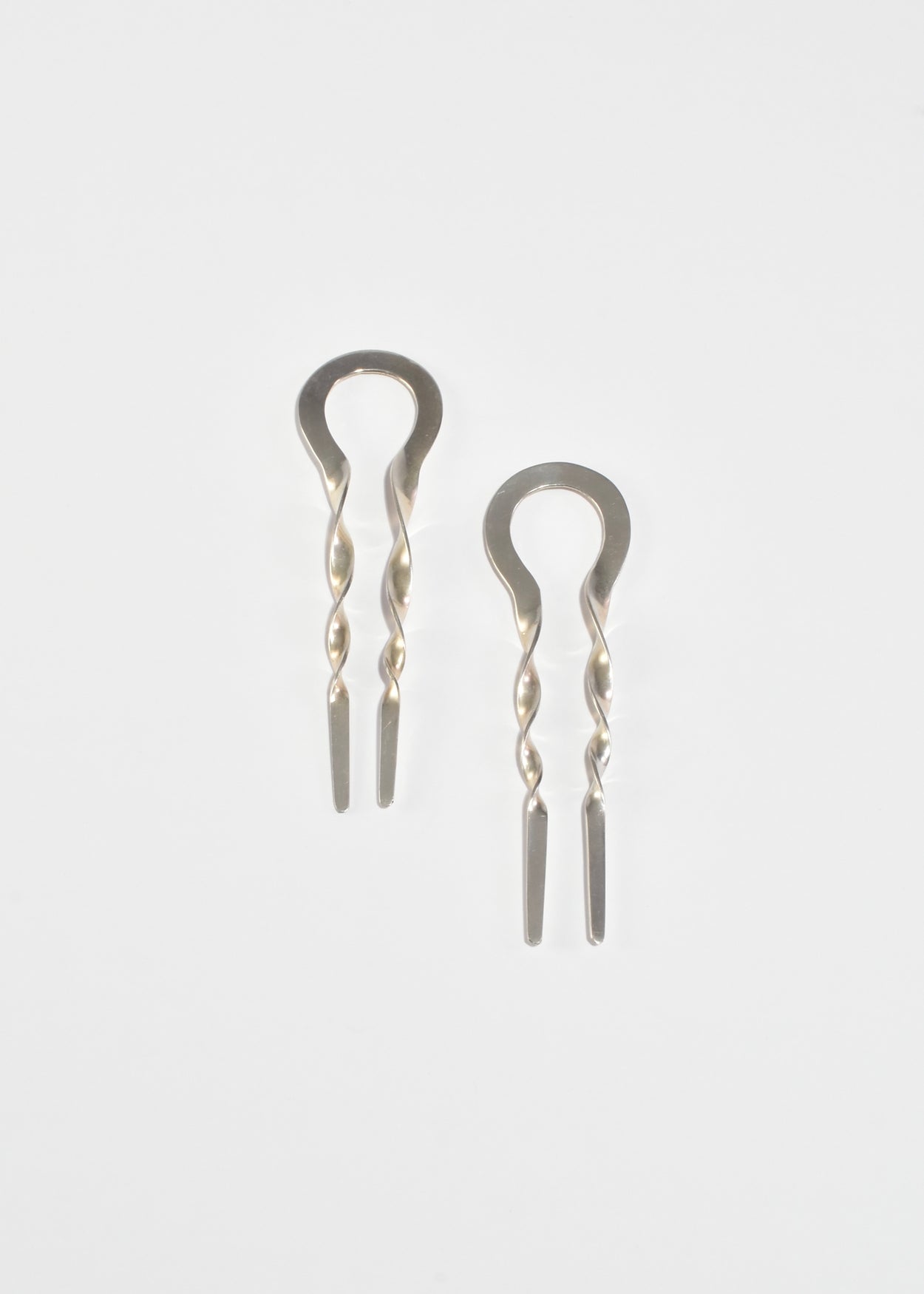 Sterling Twist Hair Pin