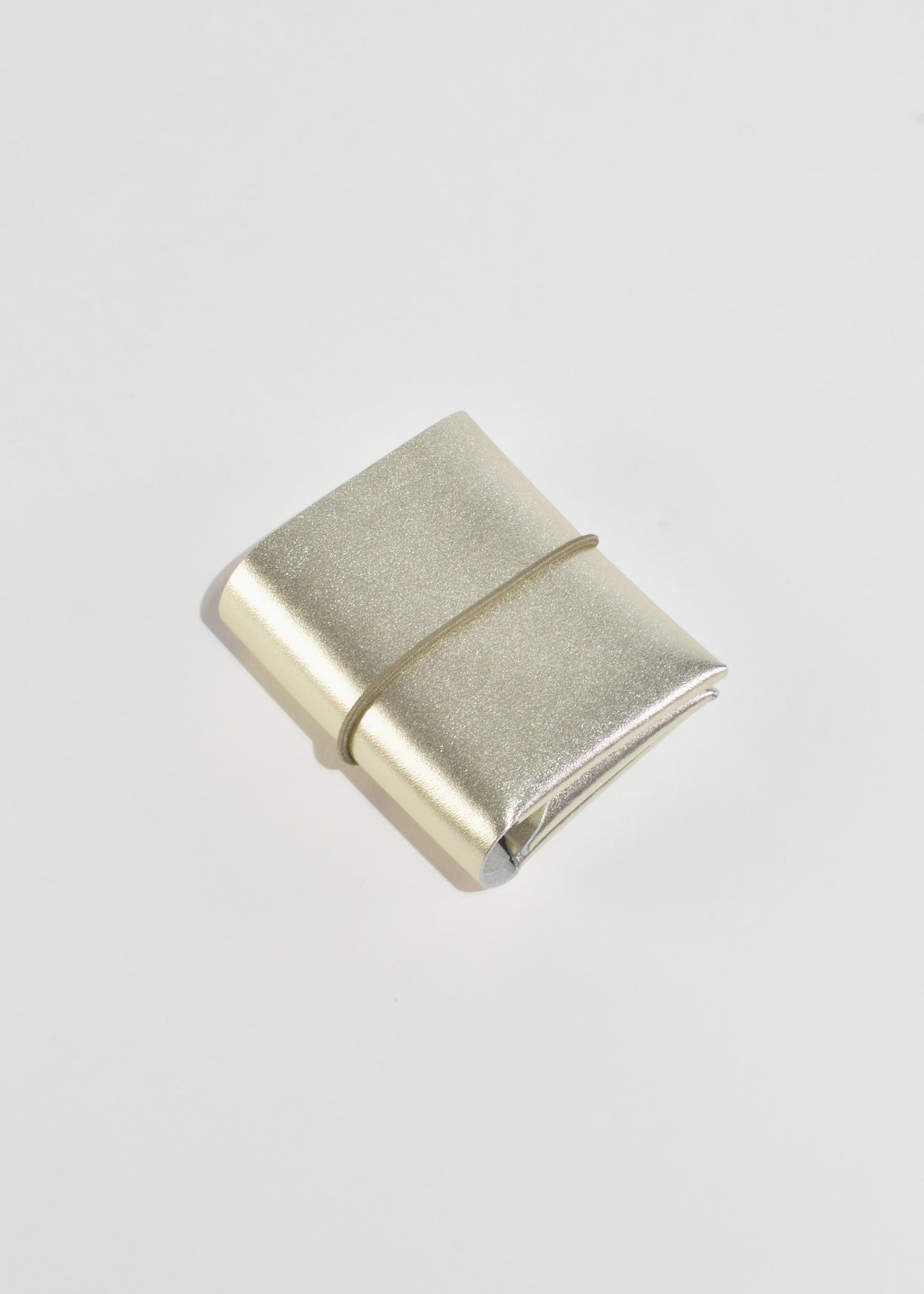 Seamless Mini Wallet in Silver
