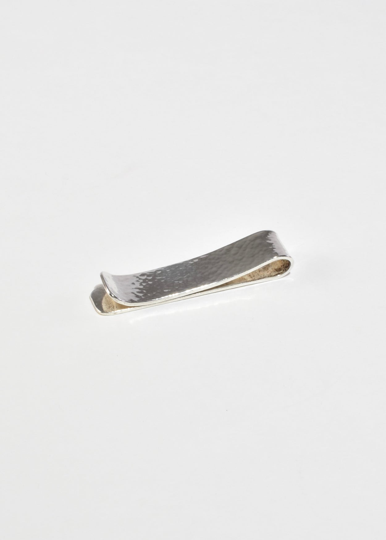 Hammered Sterling Money Clip