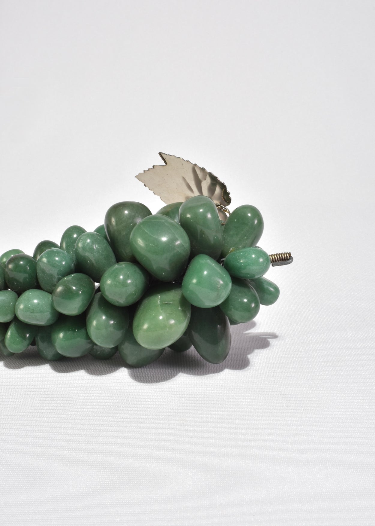Aventurine Grape Sculpture