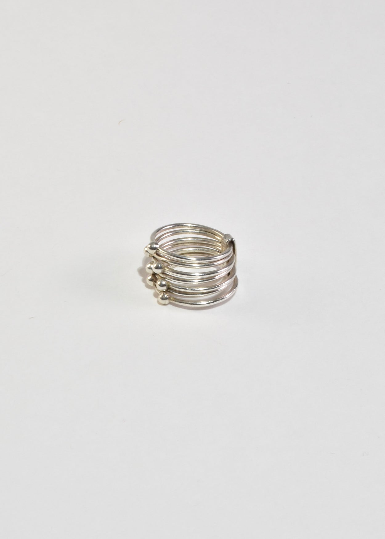 Stacked Sphere Ring