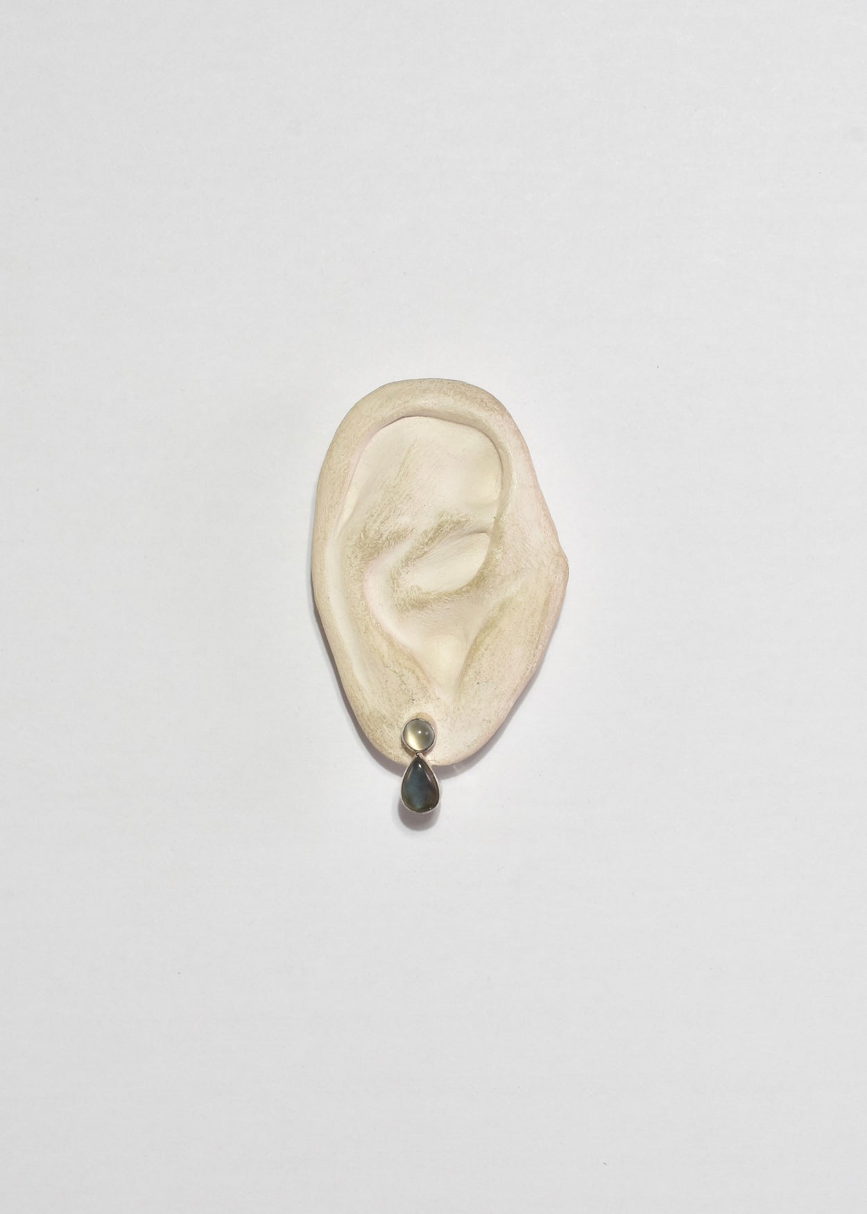 Moonstone Labradorite Stud Earrings