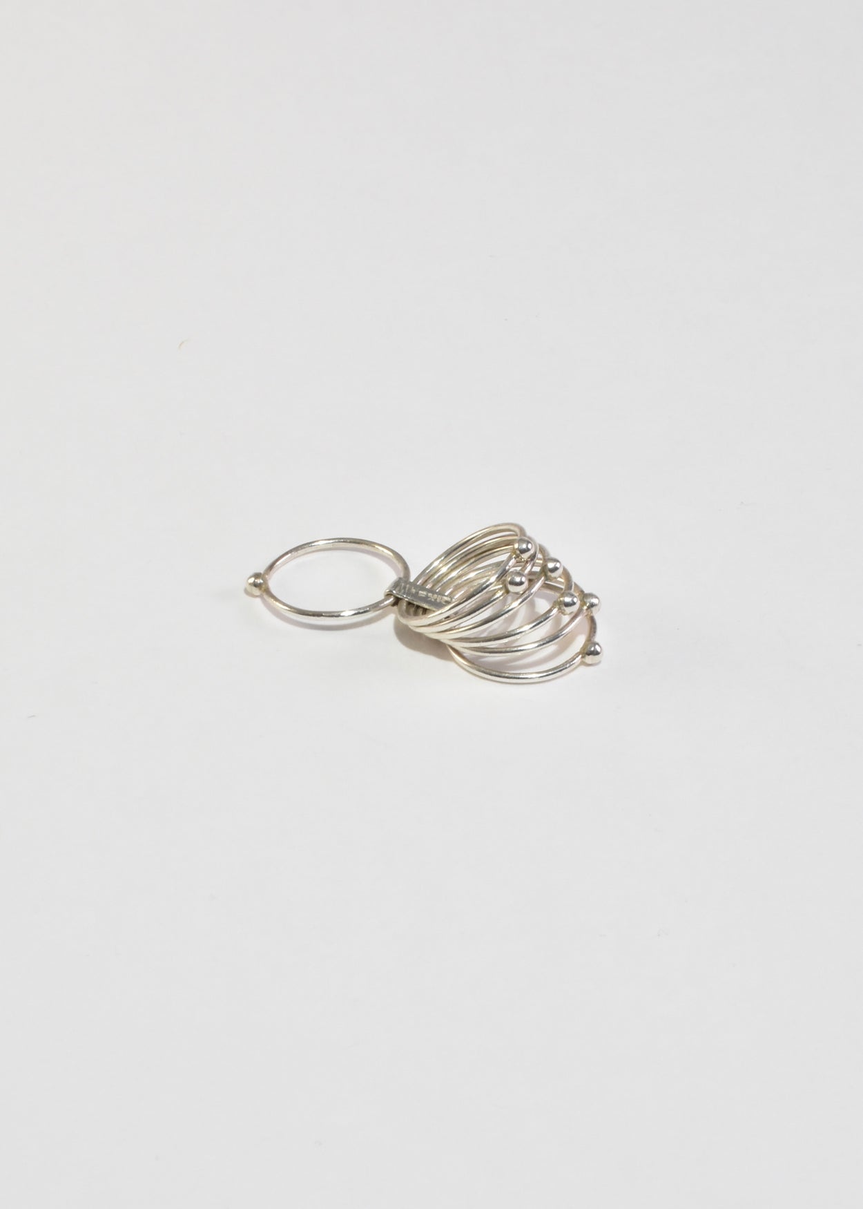 Stacked Sphere Ring