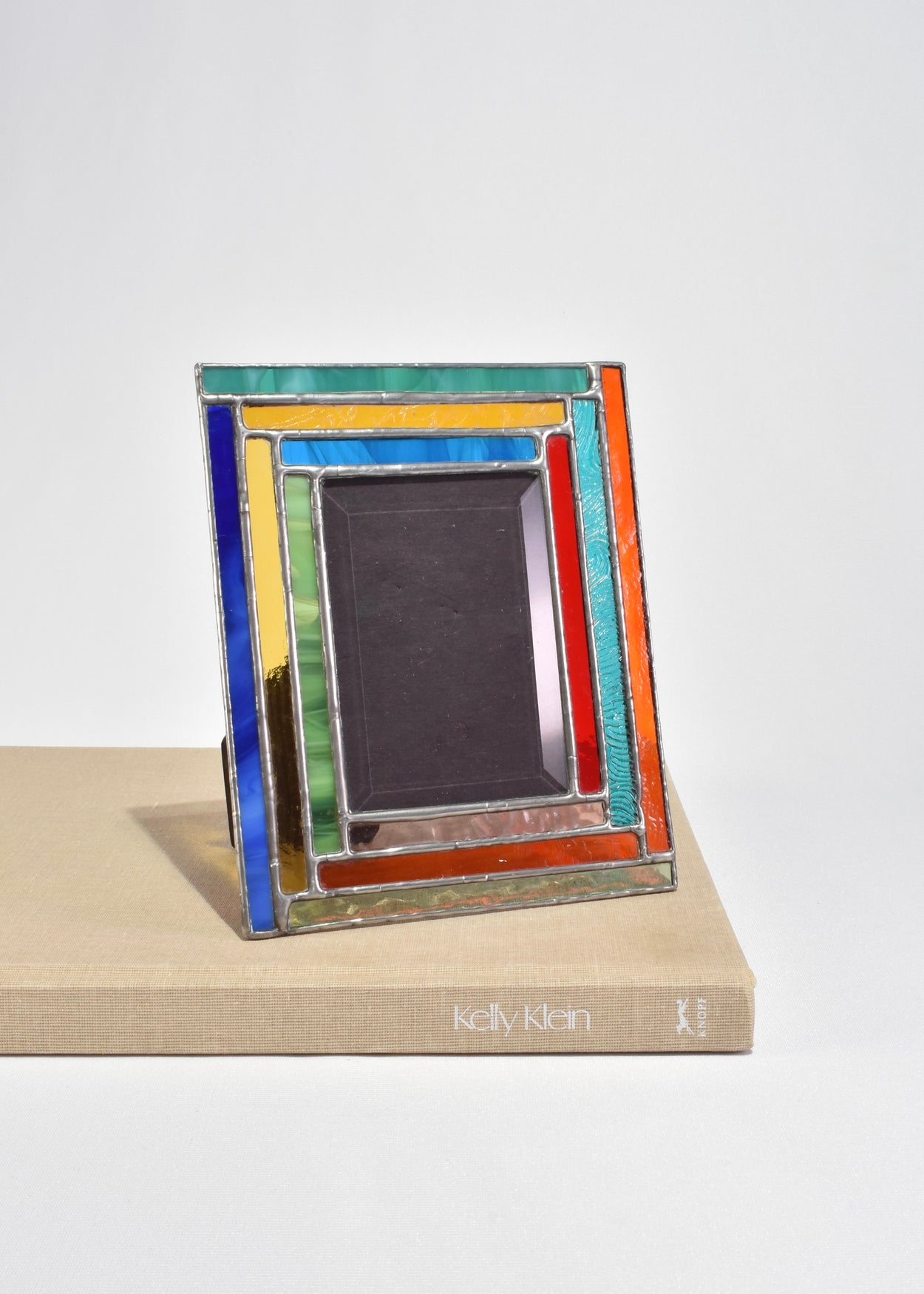 Colorful Glass Picture Frame