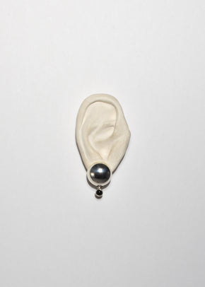 Onyx Dome Earrings