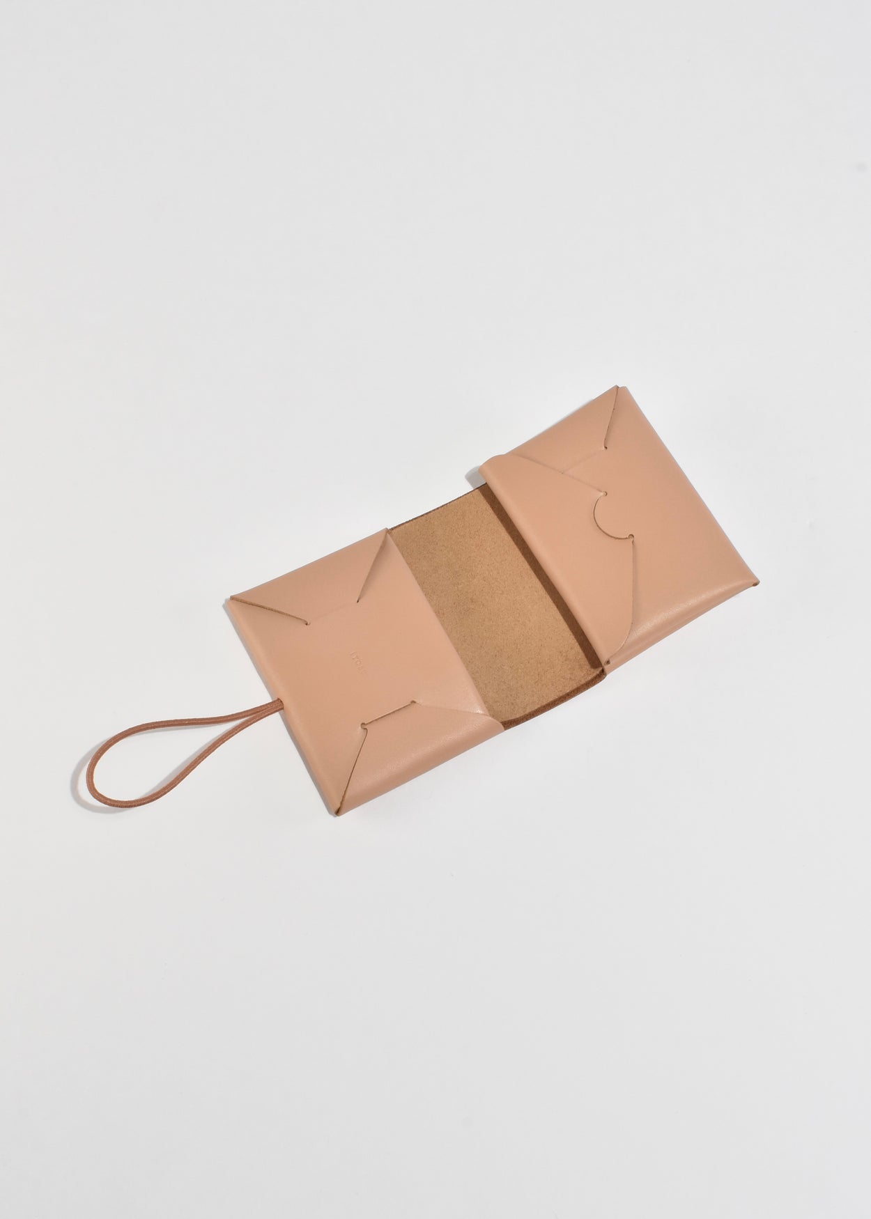 Seamless Mini Wallet in Nude