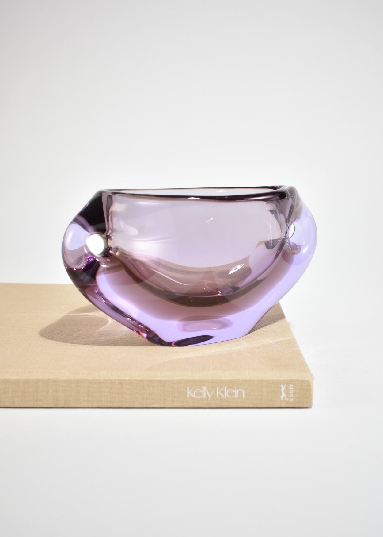 Lilac Glass Vessel