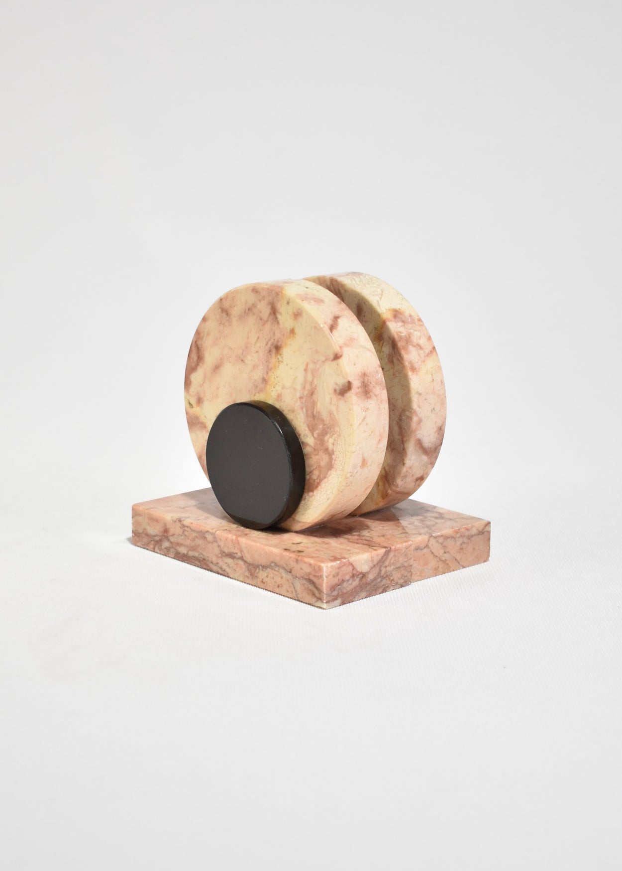 Deco Marble Bookends