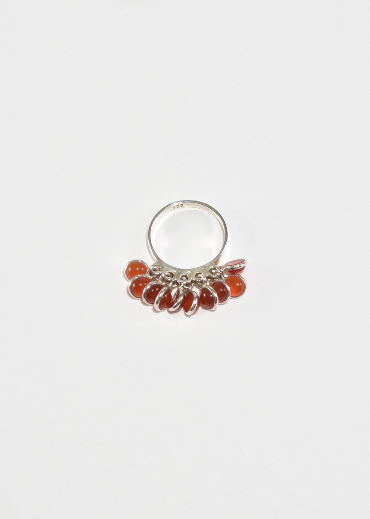 Carnelian Fringe Ring
