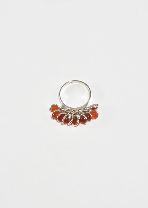 Carnelian Fringe Ring