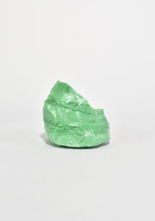 Green Glass Sculpture