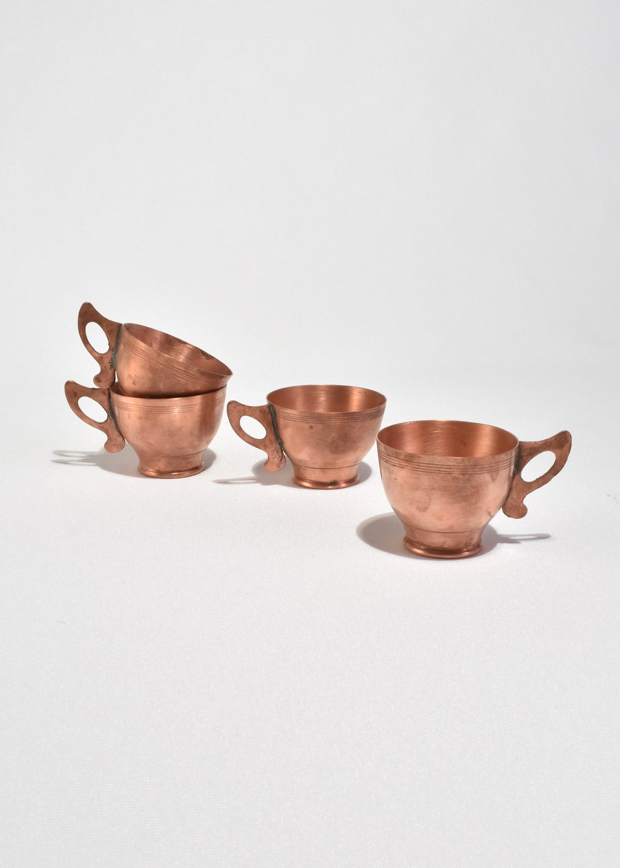 Copper Demitasse Cups