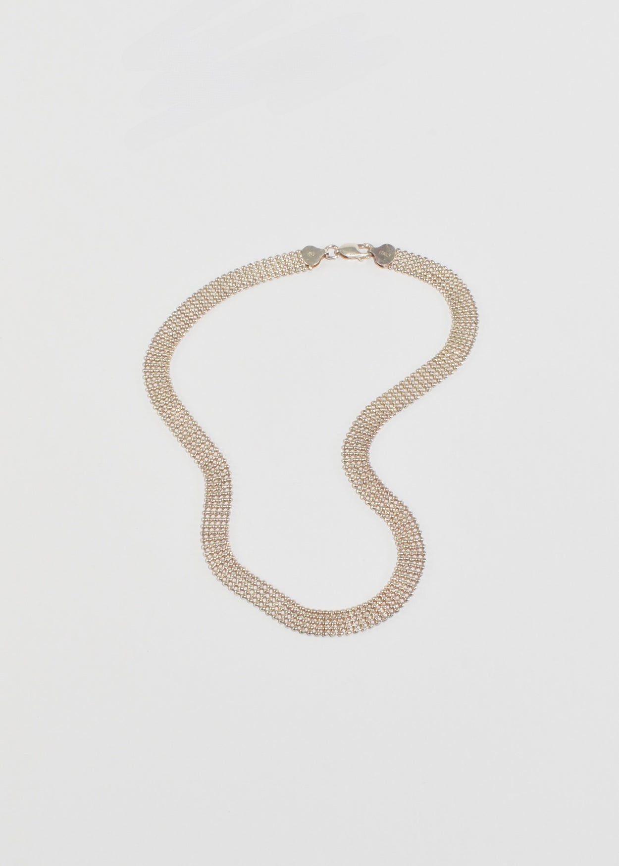 Silver Italian Necklace