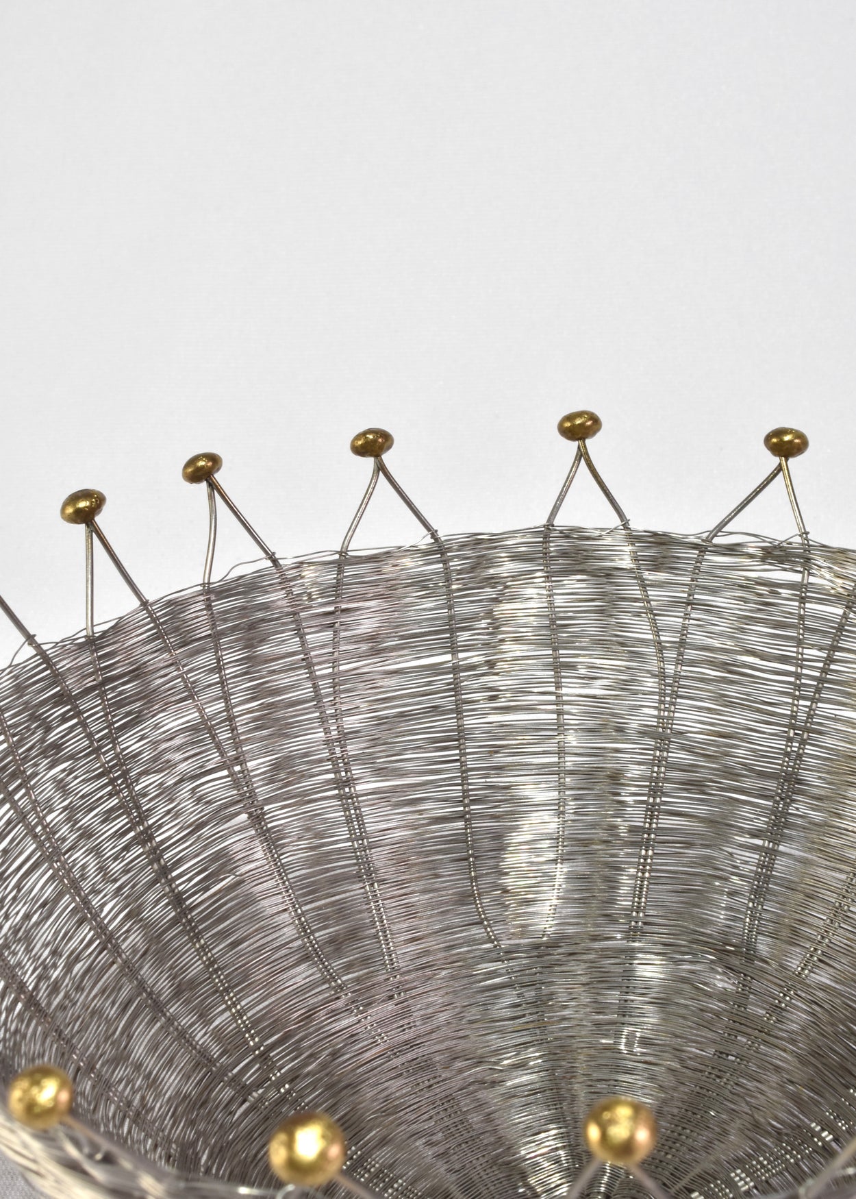 Woven Metal Bowl