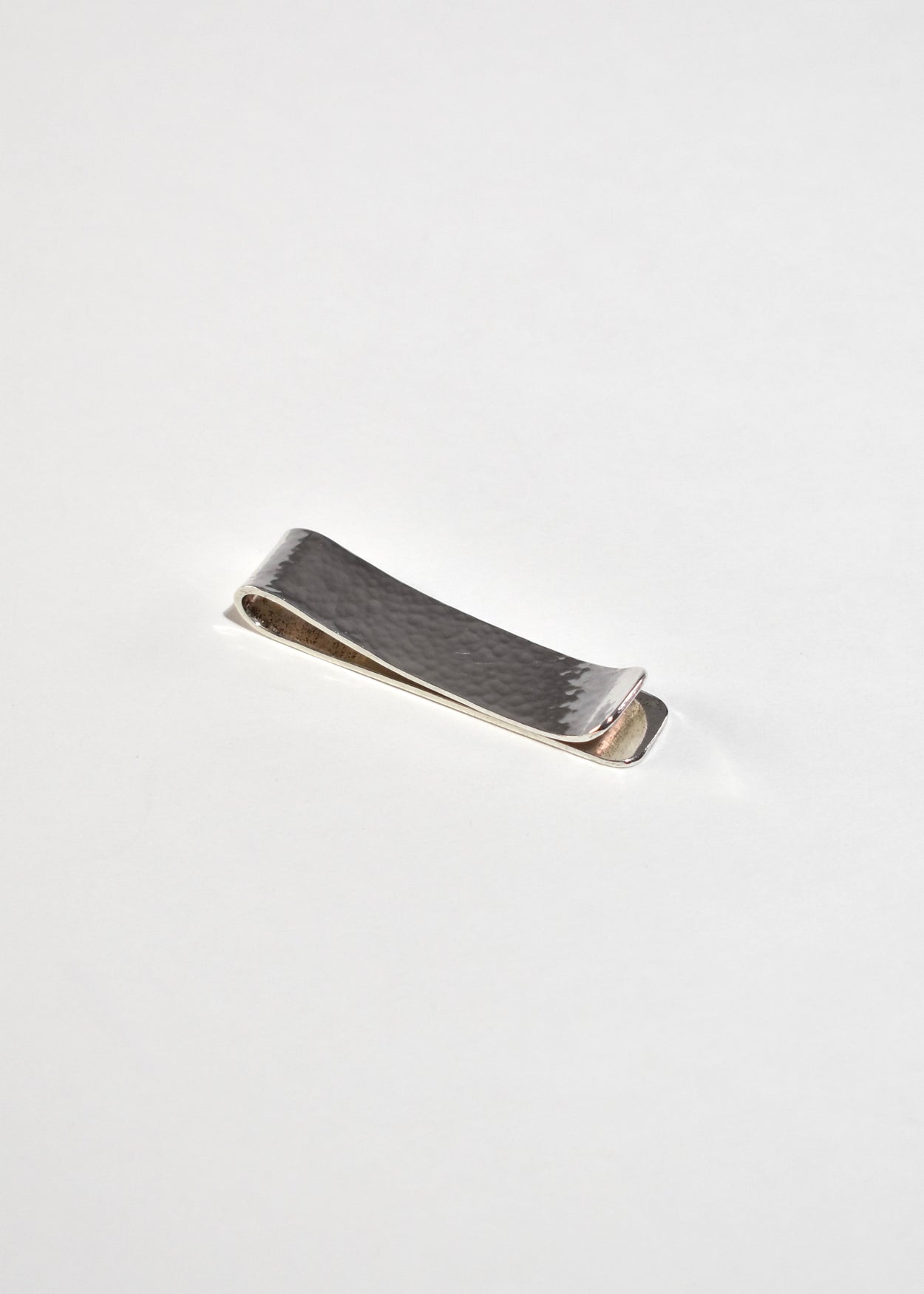 Hammered Sterling Money Clip
