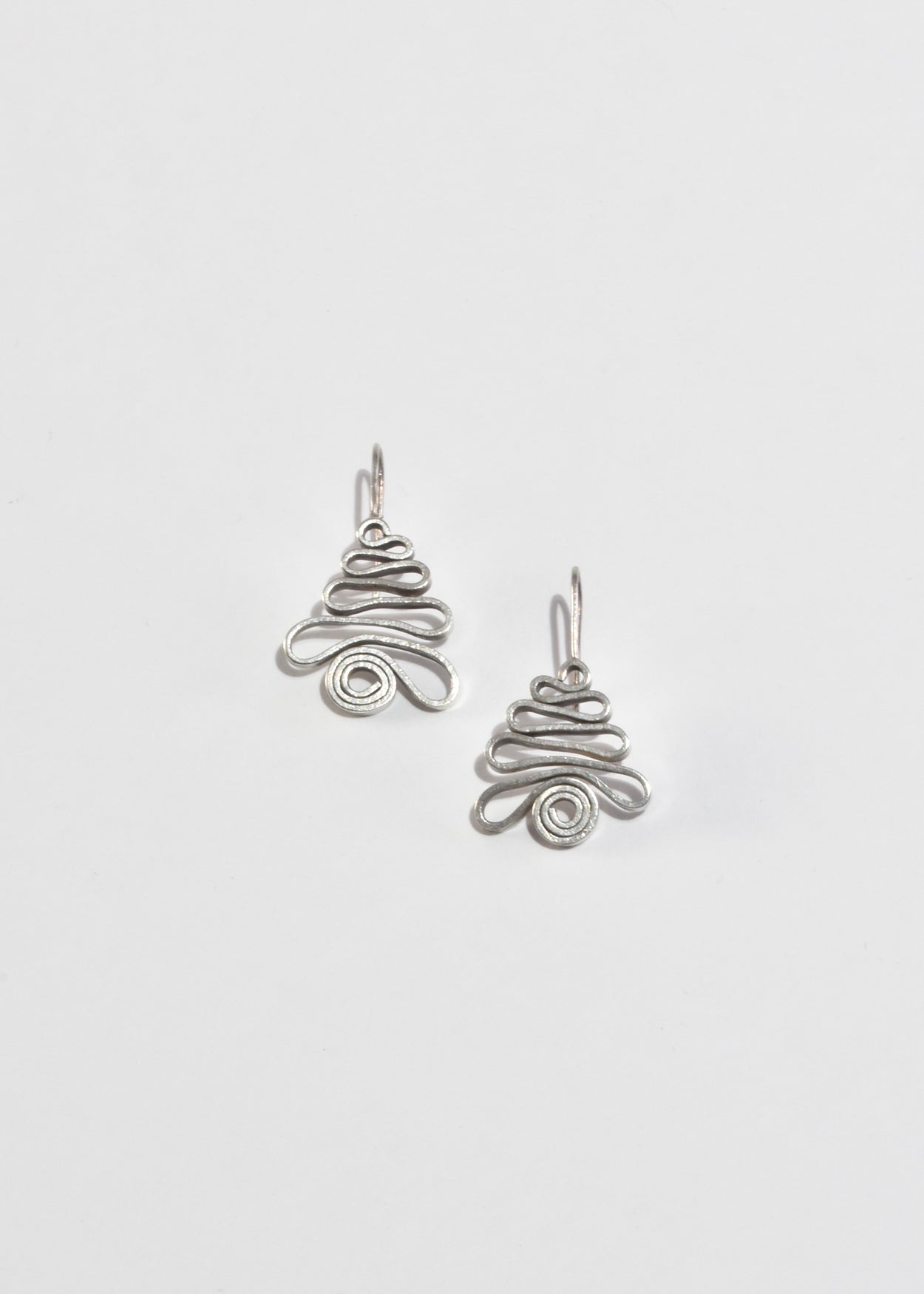 Sculptural Spiral Earrings