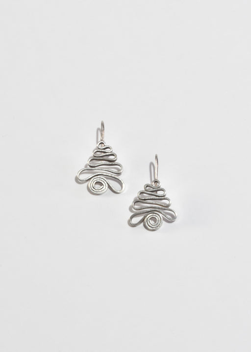 Sculptural Spiral Earrings
