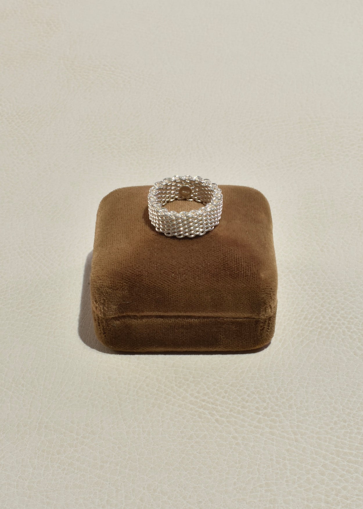 Sterling Mesh Ring