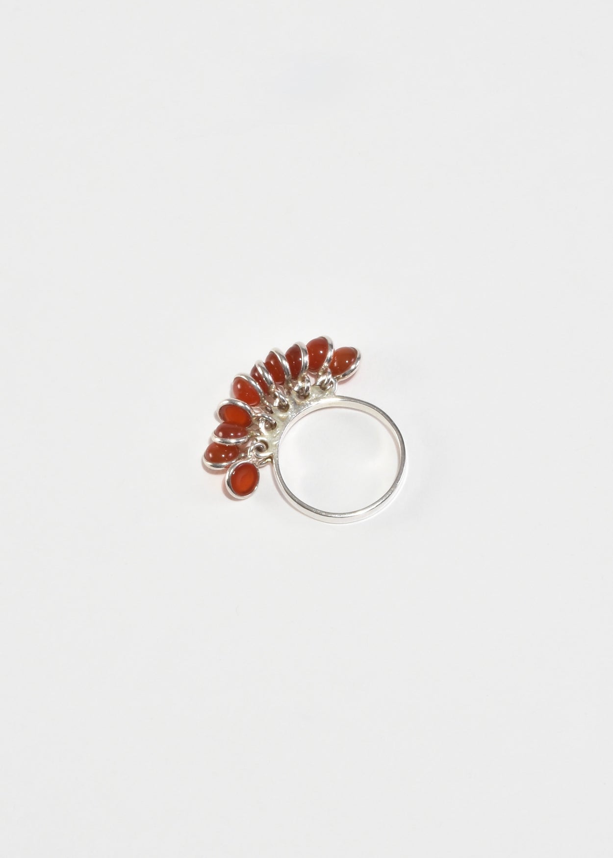 Carnelian Fringe Ring