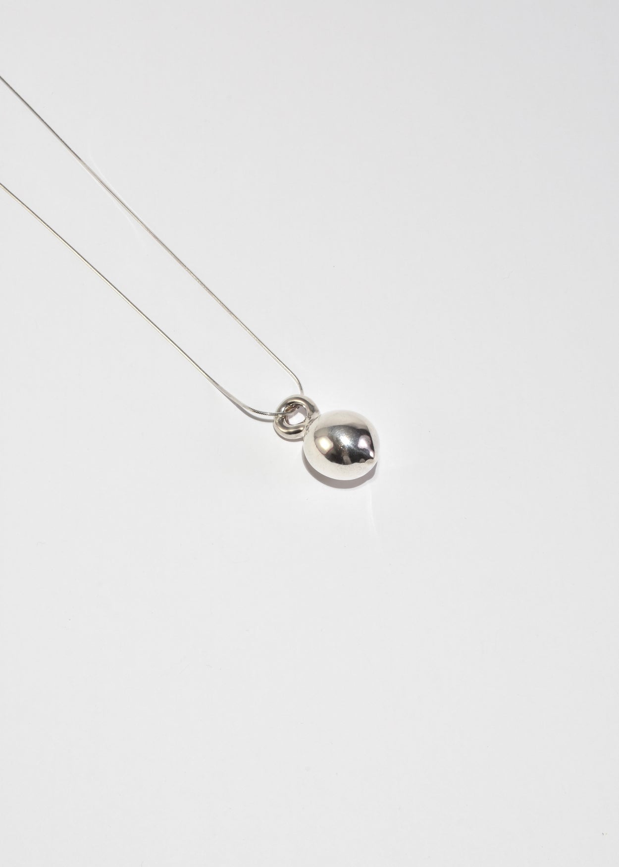 Bubble Sphere Pendant Necklace