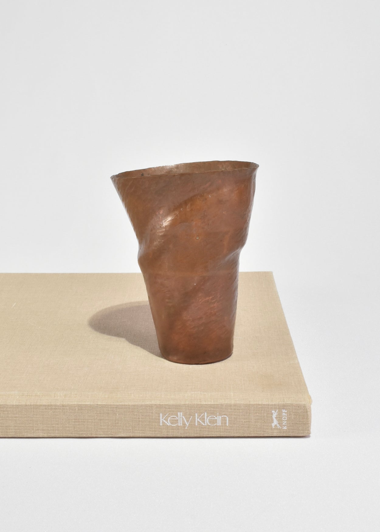 Hand-Crafted Copper Vase