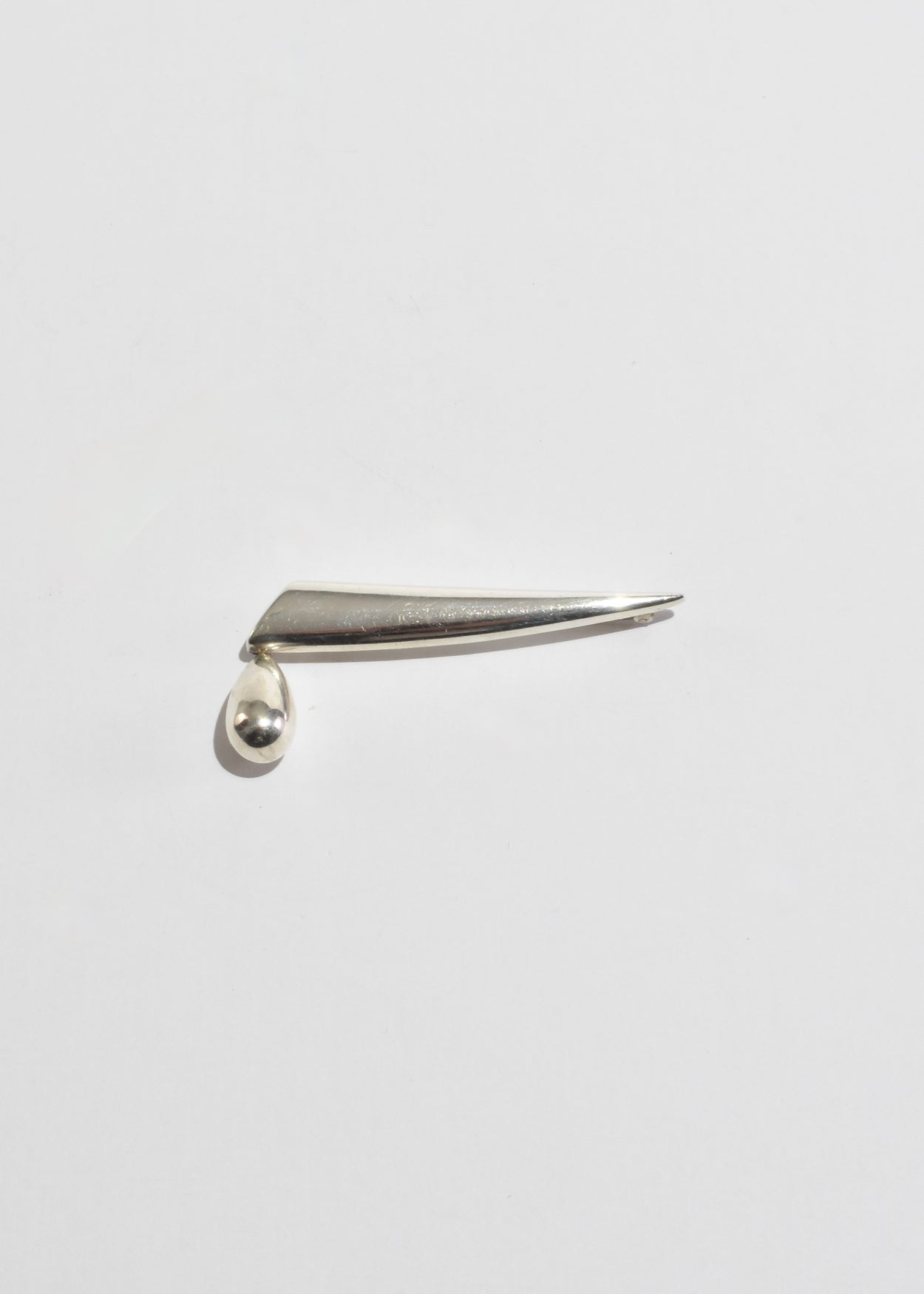 Modernist Teardrop Brooch