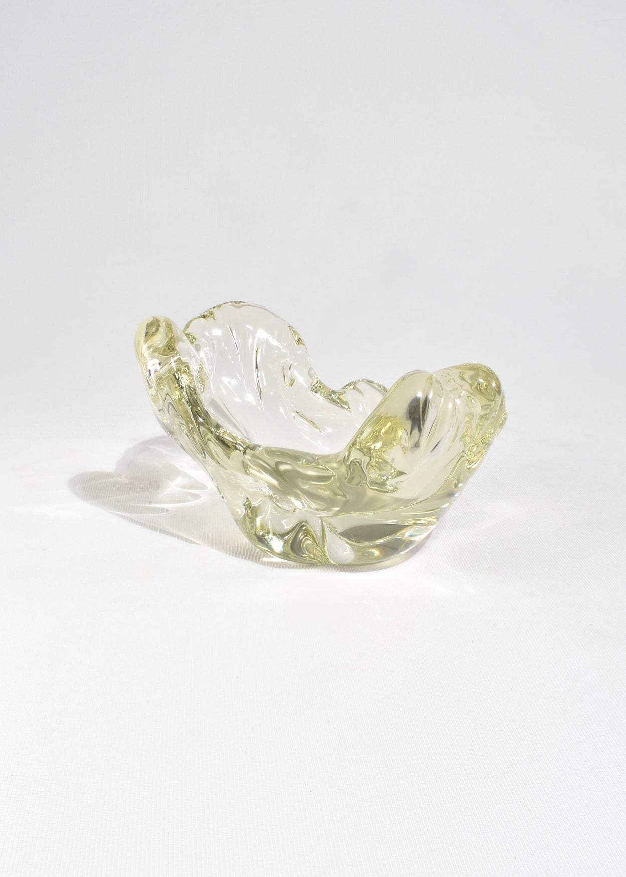 Organic Glass Bowl