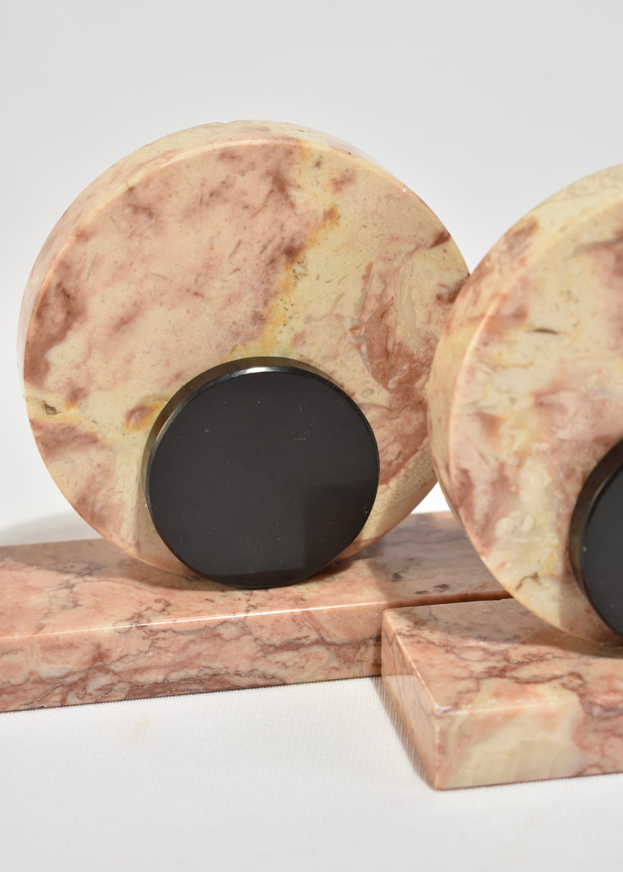 Deco Marble Bookends