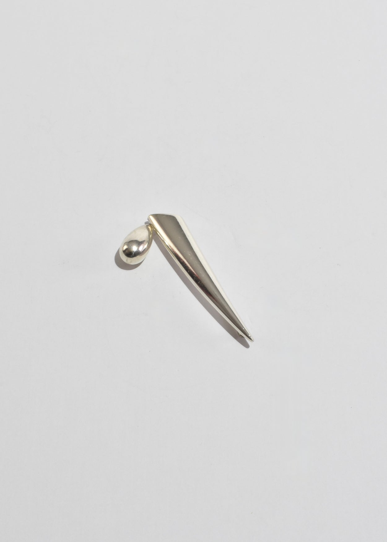 Modernist Teardrop Brooch