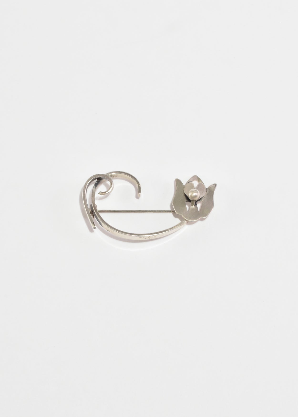 Modernist Tulip Brooch