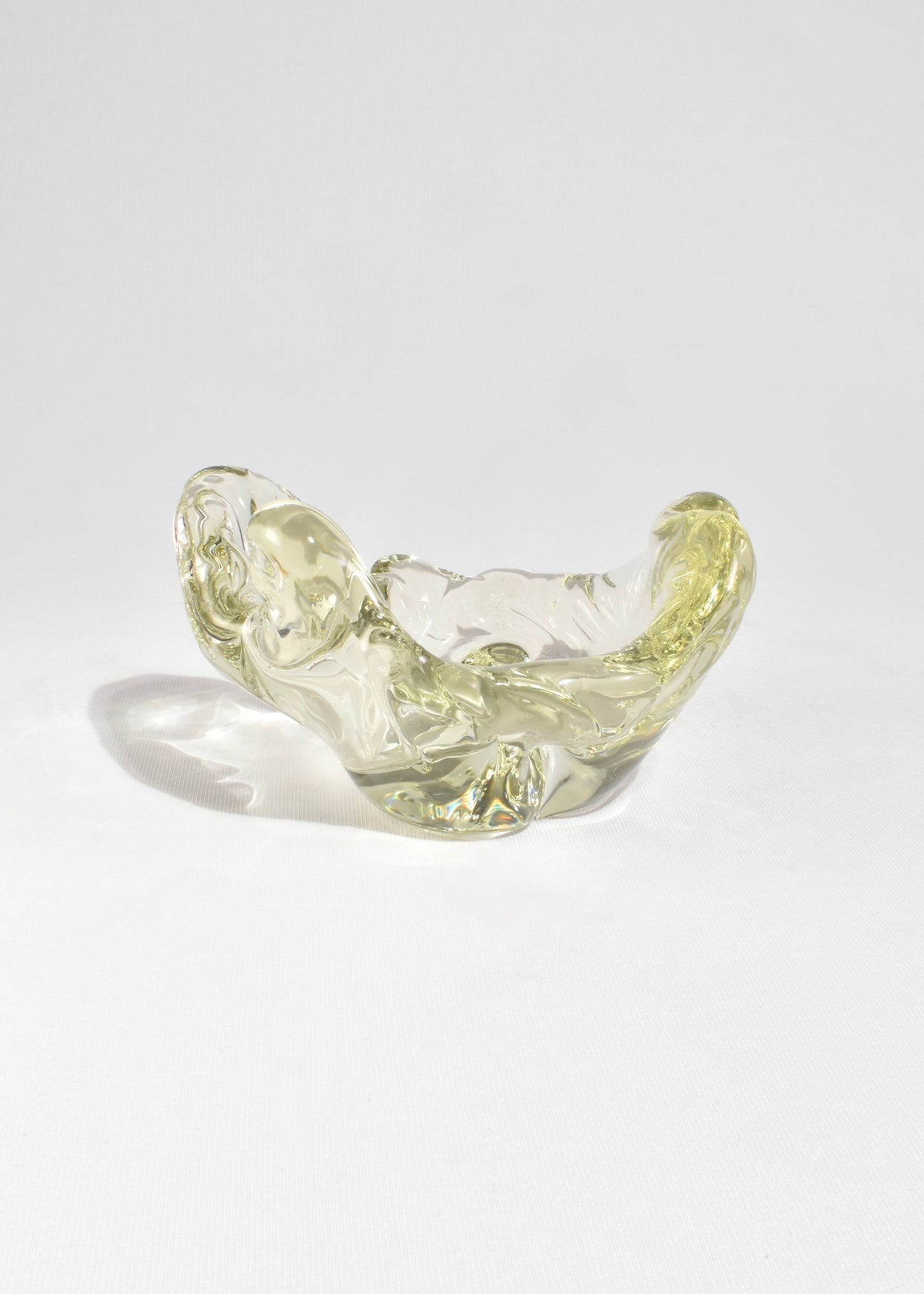 Organic Glass Bowl