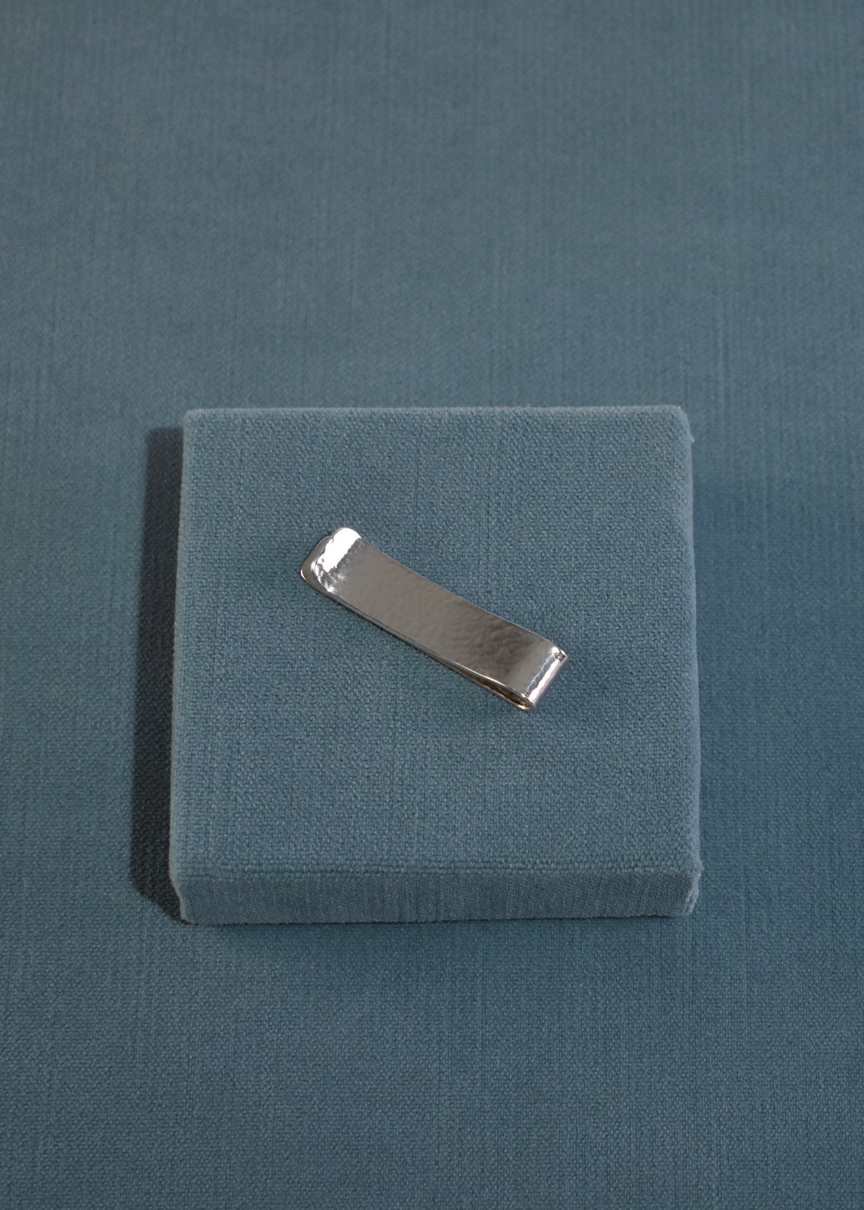 Hammered Sterling Money Clip