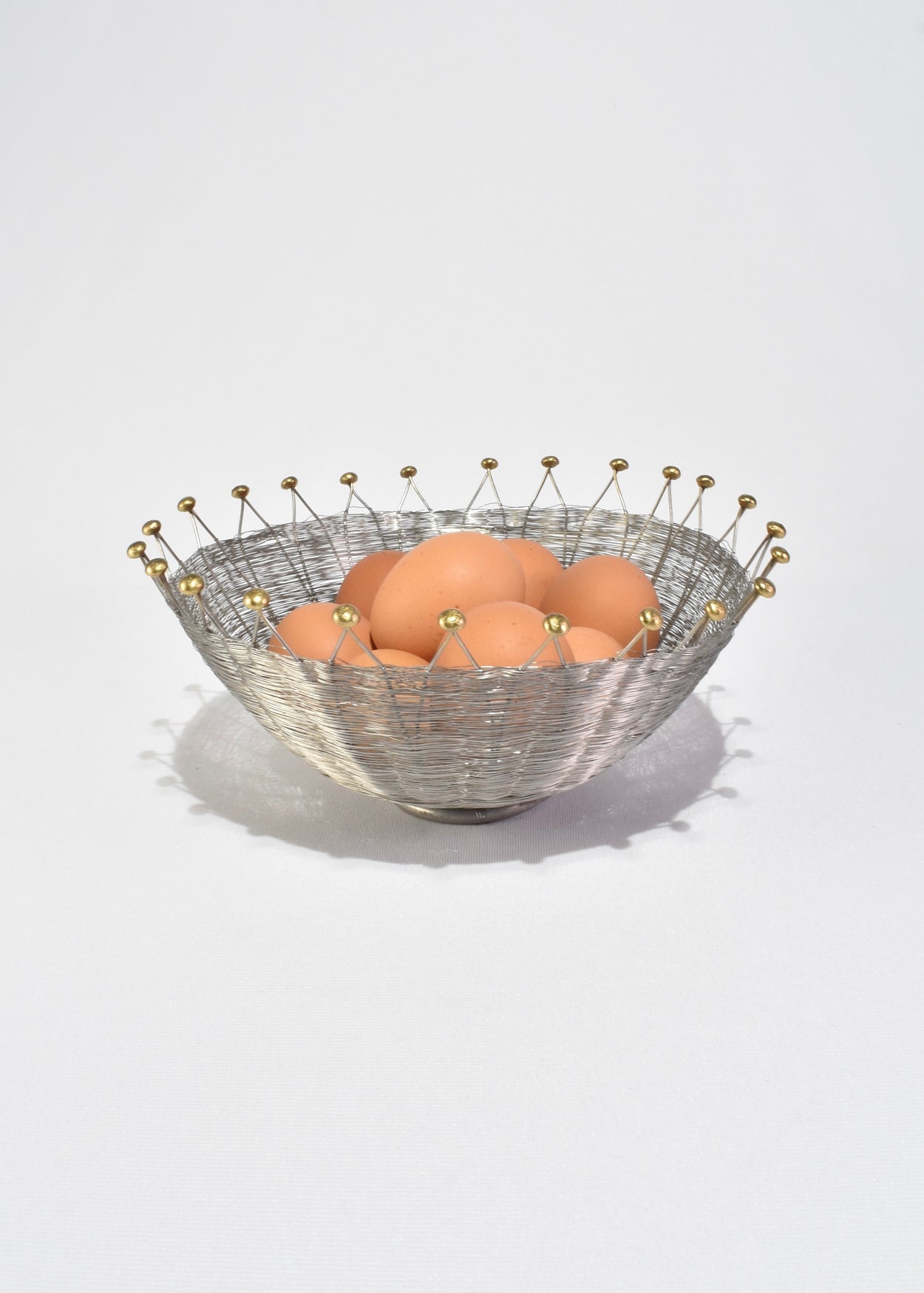 Woven Metal Bowl
